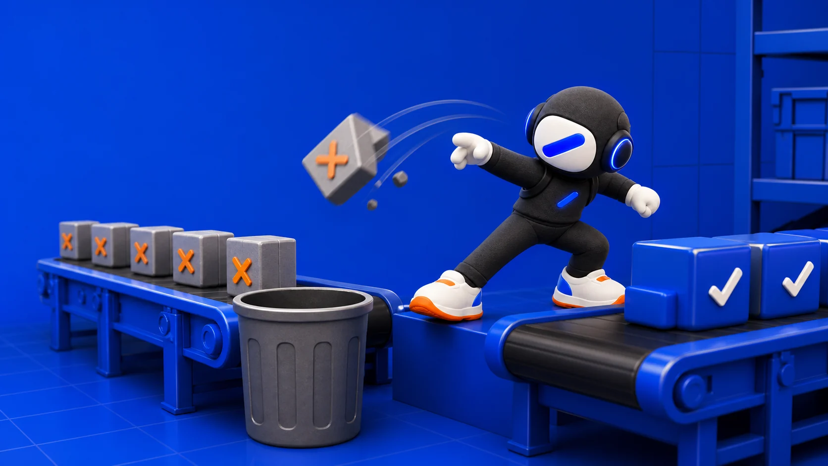 The Real Company automation cleaner removing repetitive work